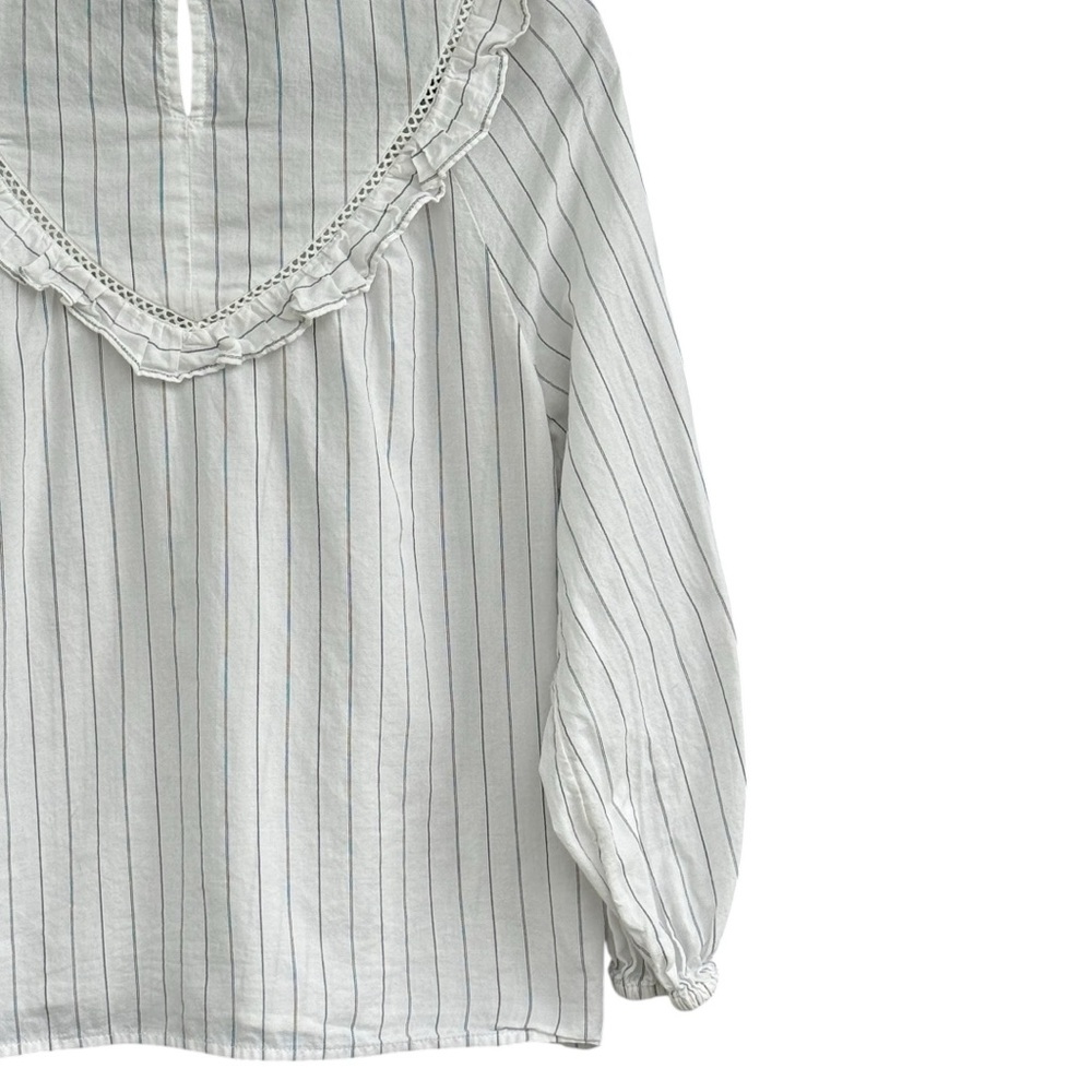 Madewell | Ruffle Prarie Top | Small - Picture 10 of 12
